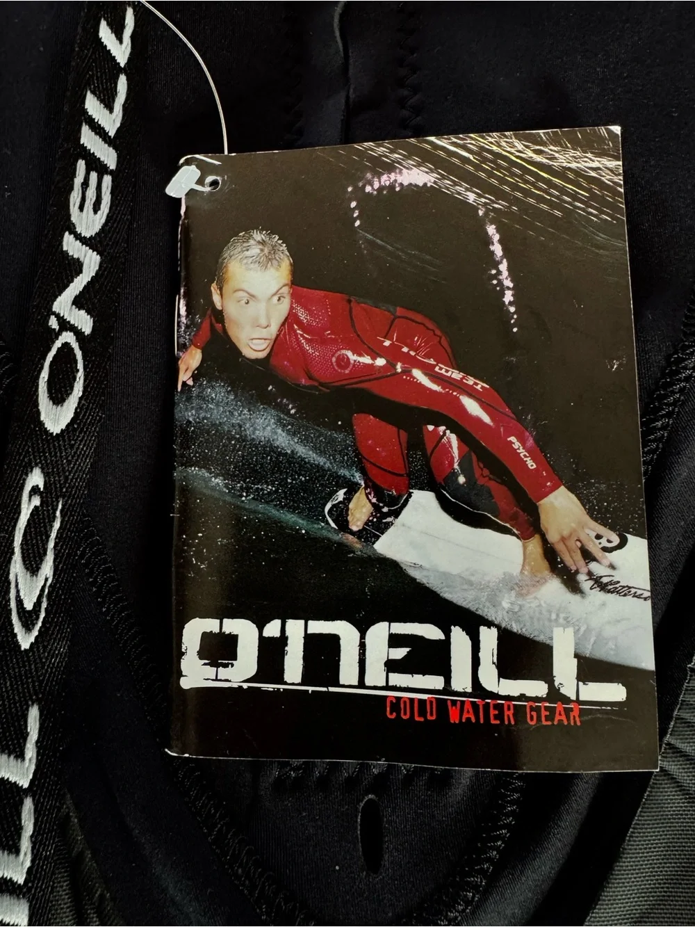 NWT O'NEILL Men’s 3/2 PSYCHO II Full Wetsuit FSW Neoprene ZZ Back Zip Black - XL